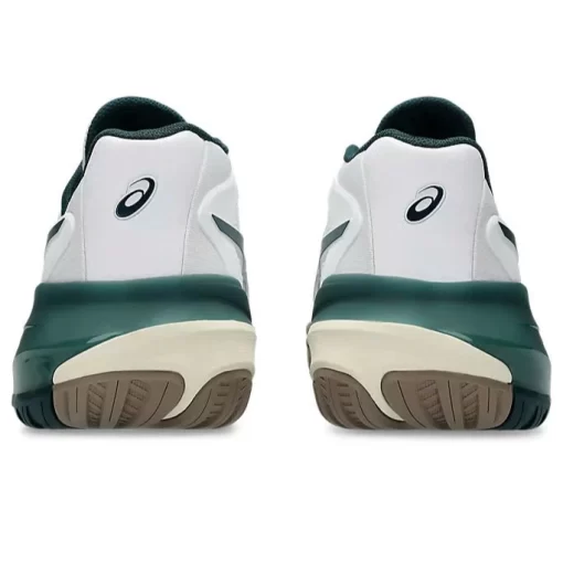 Giày Tennis Asics Gel Resolution – Chính Hãng – Trắng/Xanh lá - Ảnh 2