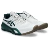 Giày Tennis Asics Gel Resolution – Chính Hãng – Trắng/Xanh lá