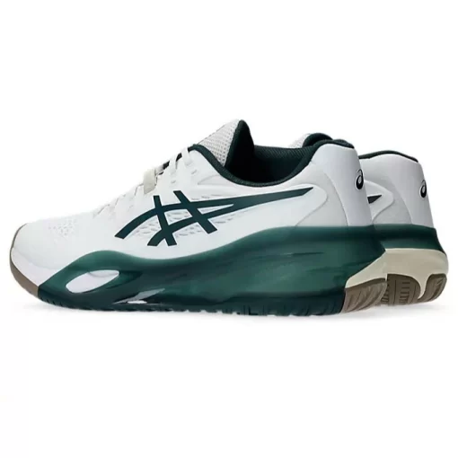 Giày Tennis Asics Gel Resolution – Chính Hãng – Trắng/Xanh lá - Ảnh 5